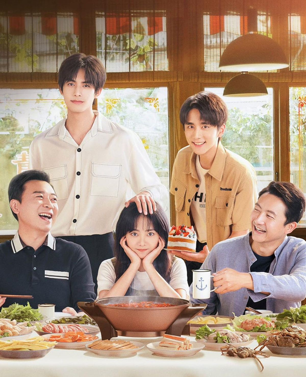 Go Ahead is about two fathers raising three children on their own